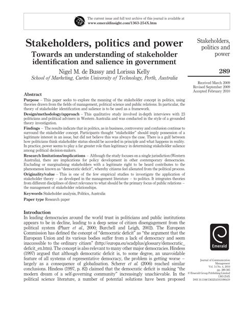 stake meaning in politics|Stakeholders, politics and power: Towards an understanding of .